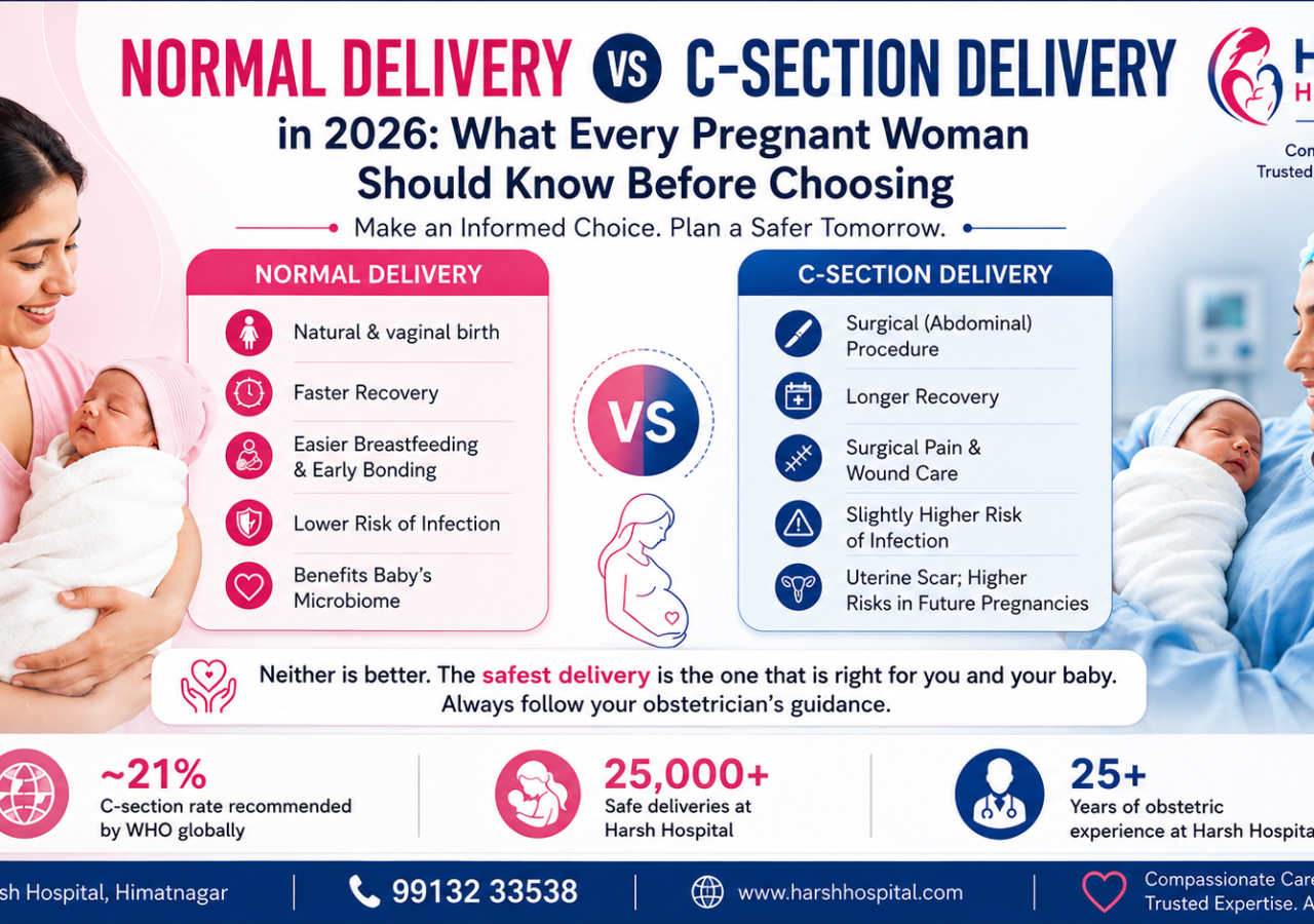 Normal Delivery vs C-Section Delivery in 2026: What Every Pregnant Woman Should Know Before Choosing