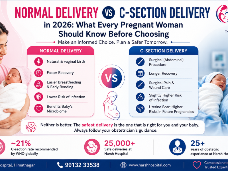 Normal Delivery vs C-Section Delivery in 2026: What Every Pregnant Woman Should Know Before Choosing