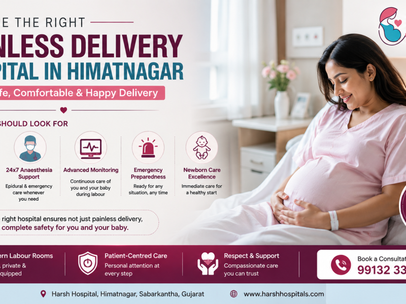 Painless Delivery Hospital in Himatnagar: How to Choose the Right One