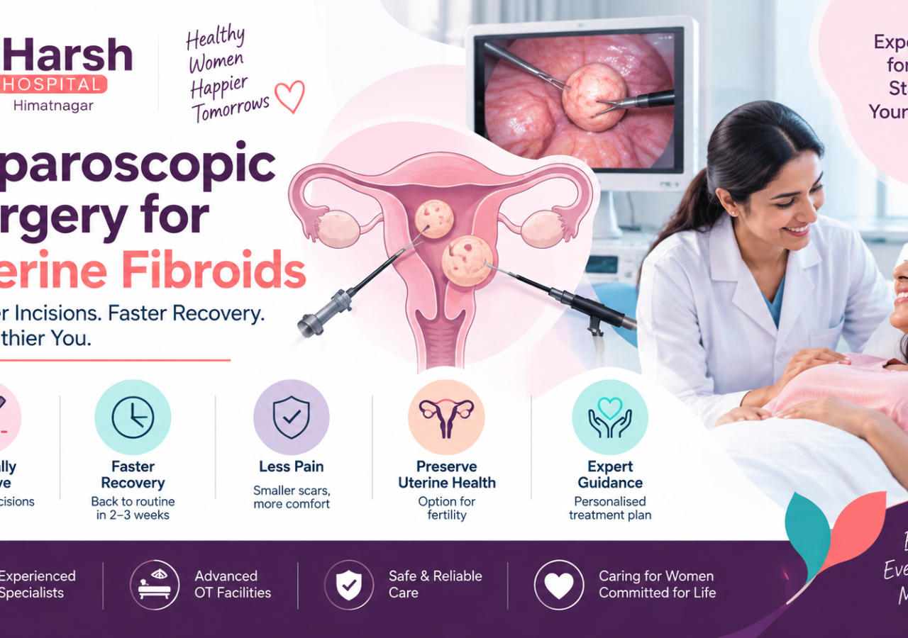 Choosing a Laparoscopic Surgeon for Uterine Fibroids in Gujarat: What to Know Before Surgery