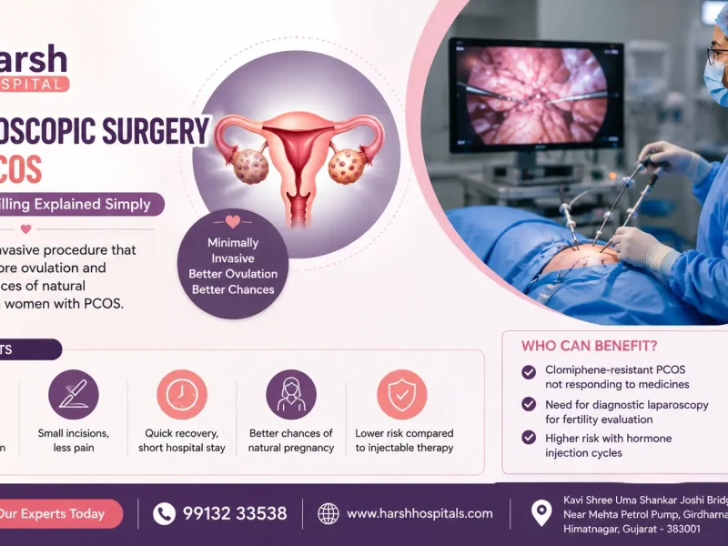 Laparoscopic Surgery for PCOS: Ovarian Drilling Explained Simply