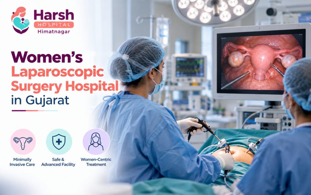 Women’s Laparoscopic Surgery Hospital in Gujarat providing minimally invasive gynecological surgery with advanced medical facilities