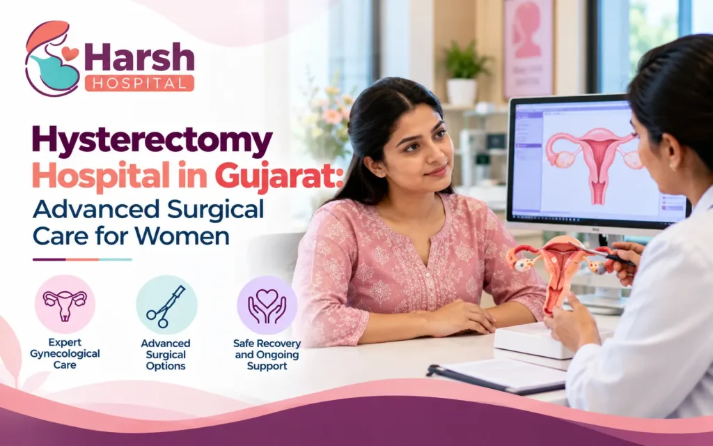 Hysterectomy Hospital in Gujarat providing advanced surgical care, expert gynecological treatment, and recovery support for women